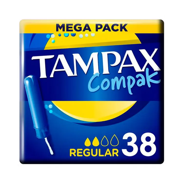 TAMPON TAMPAX 32U REGULAR C/6
