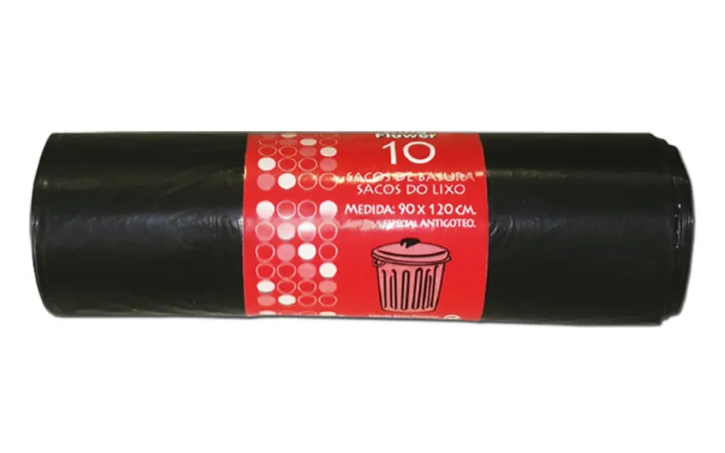 [AR10014053] BOLSA BASURA COMUNIDAD KINGFLOWER 90X120 10U GALGA 120 NEGRA C/20