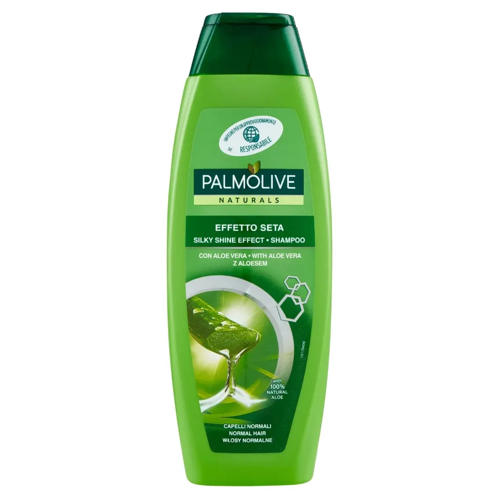 PALMOLIVE CHAMPÚ 350 ML. EFECTO SEDA ALOE VERA