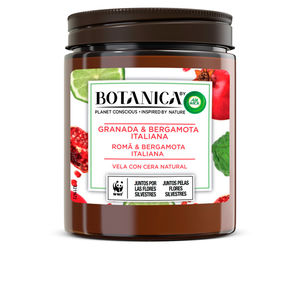 [BCN10792] Air Wick ambientador vela 205gr. Botanica granada y Bergamota