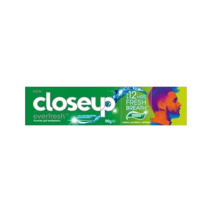 Closeup pasta de dientes 90 gr. Menthol paradise.