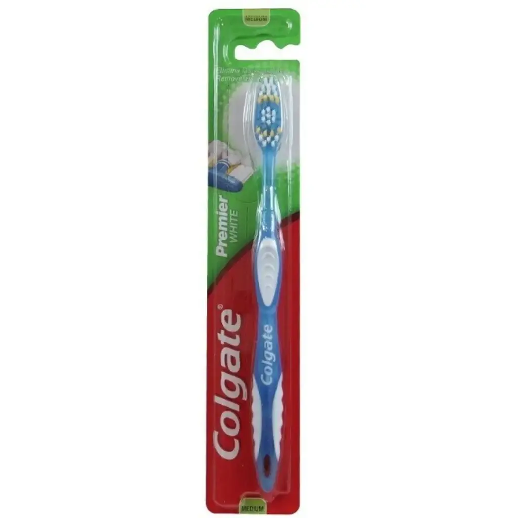 [BCN000691] Colgate cepillo de dientes 1 u. Medio premier white.