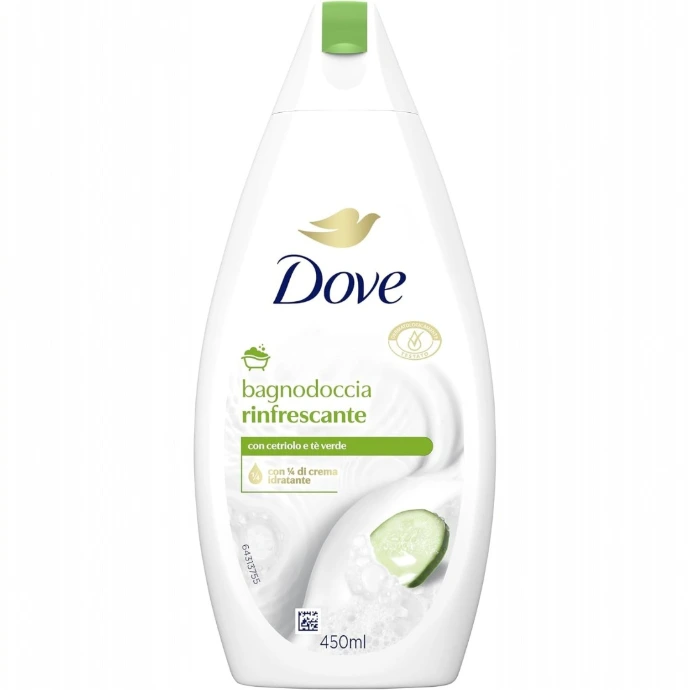 Dove gel de baño 450 ml. Go fresh pepino y té verde.
