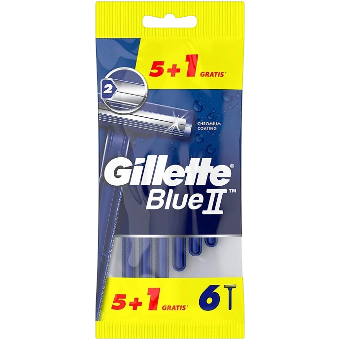 [BCN005453] Gillette Blue I maquinilla de afeitar 5 + 1