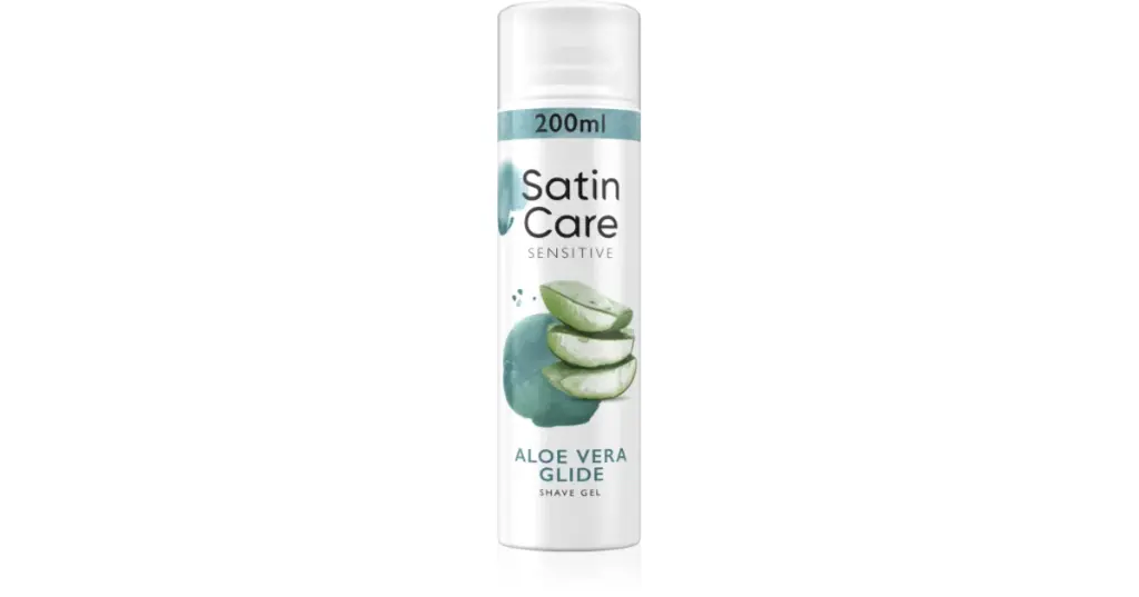 [BCN011481] Gillette satin care gel 200 ml. Aloe vera. 