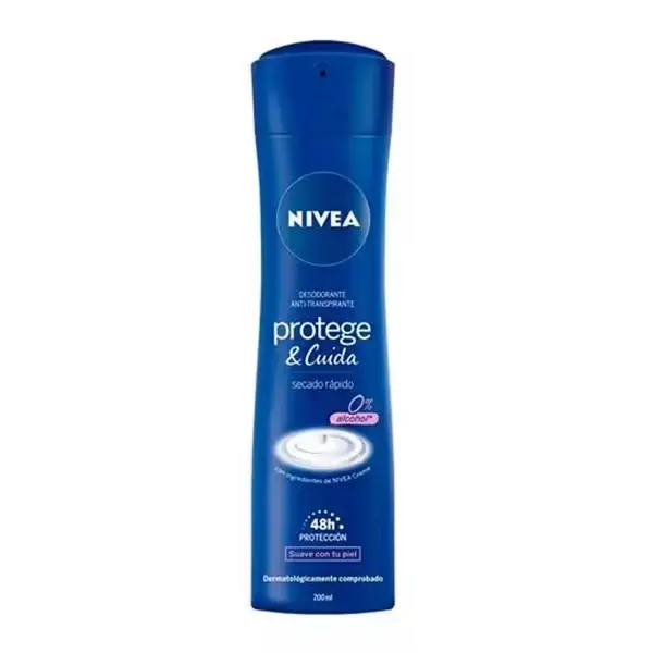 [BCNO10538] Nivea desodorante spray 250 m.l Protege y cuida 