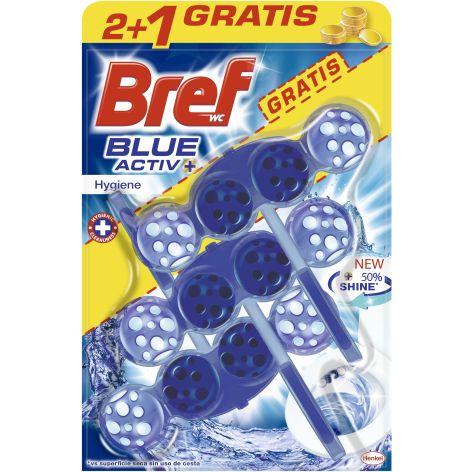 [BCN007540] BREF WC BLUE ACTIVE 3X50 GR. HIGIENE.