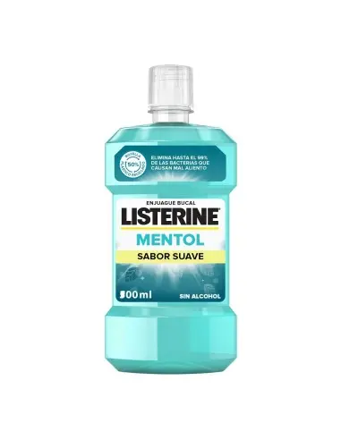 [BCN011475] LISTERINE ANTISÉPTICO BUCAL 500 ML. MENTOL ZERO ALCOHOL