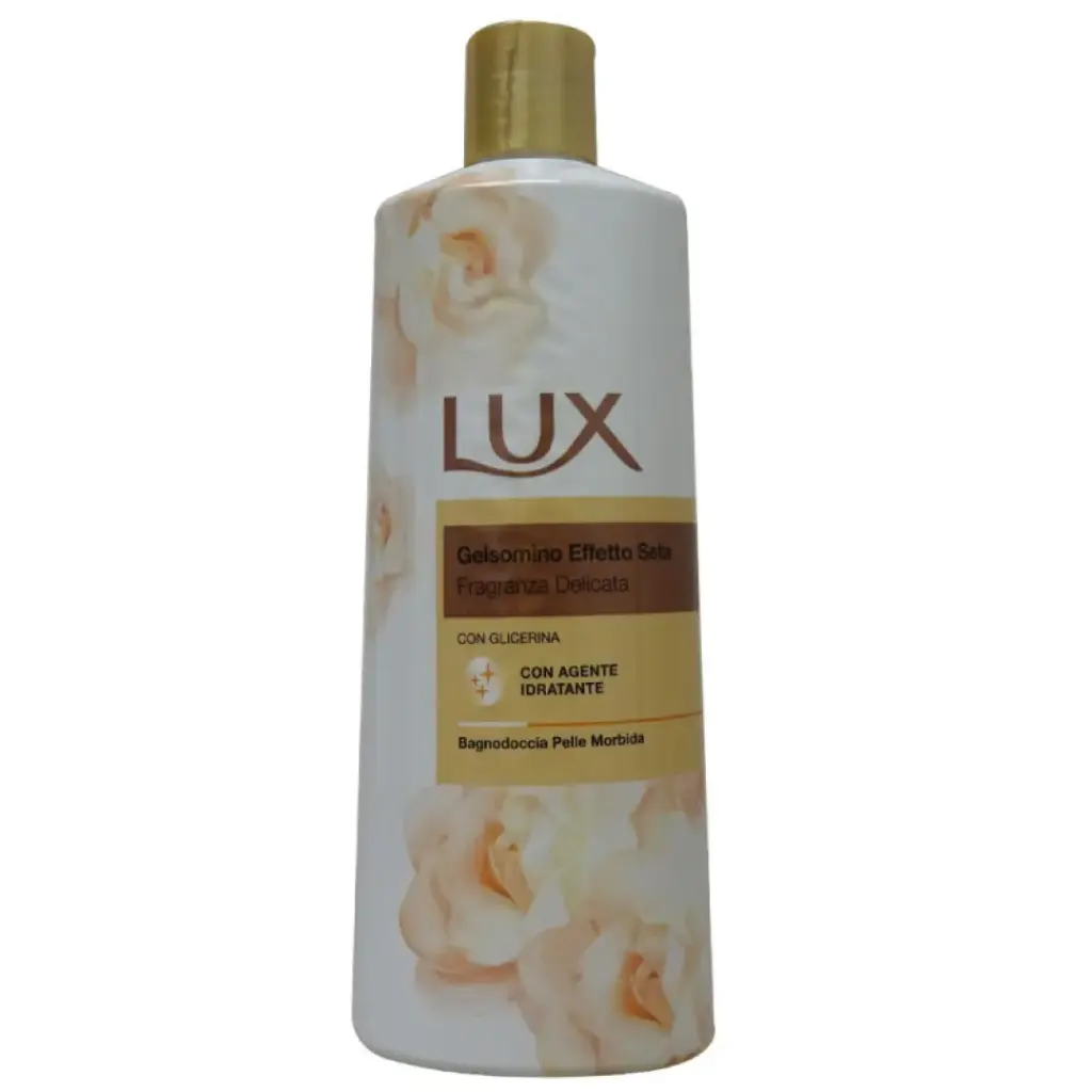 LUX GEL DE BAÑO 500 ML. EFECTO SEDA JAZMÍN.