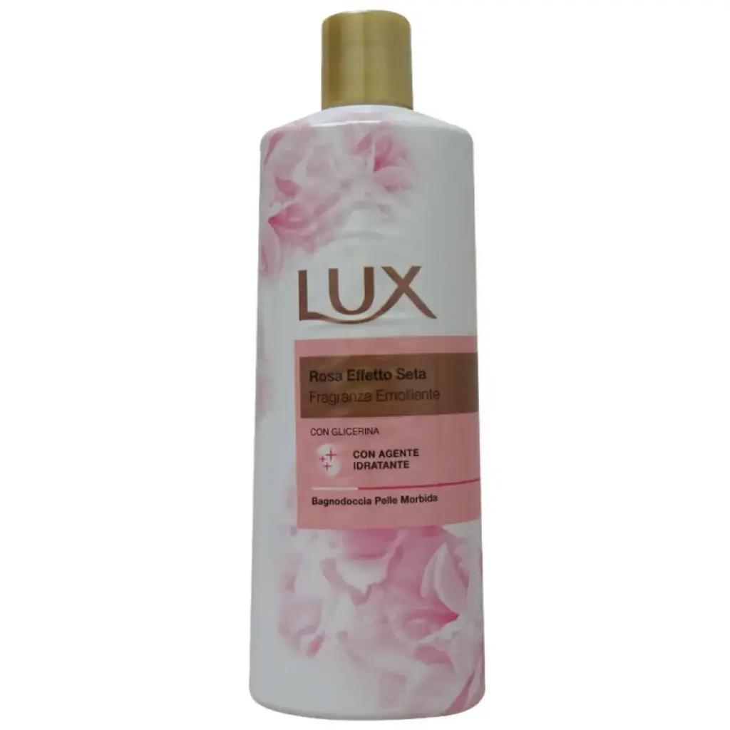 LUX GEL DE BAÑO 500 ML. EFECTO SEDA ROSA.