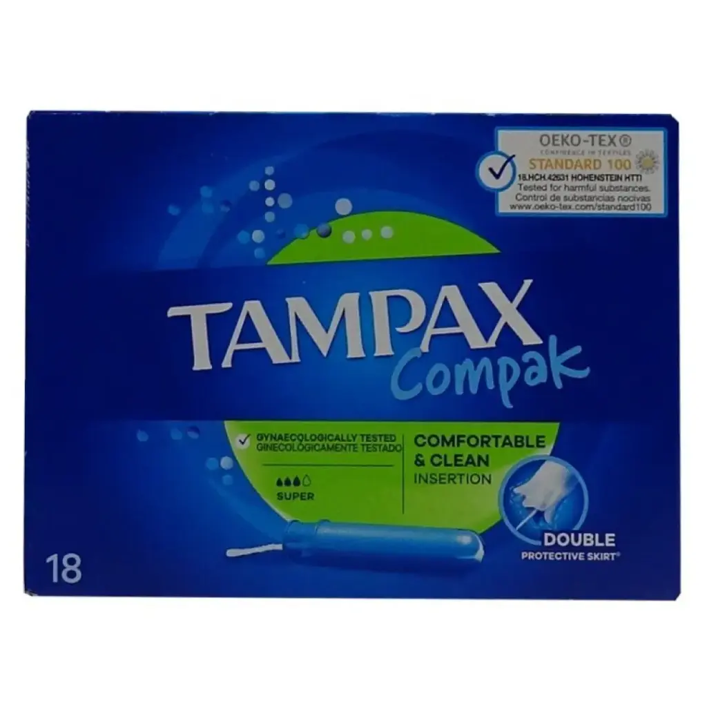 [BCN009772] TAMPAX COMPAK 18 U. SUPER.