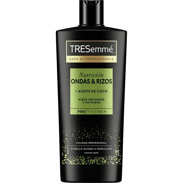 TRESEMME CHAMPÚ 685 ML. RIZOS ONDAS Y RIZOS ACEITE