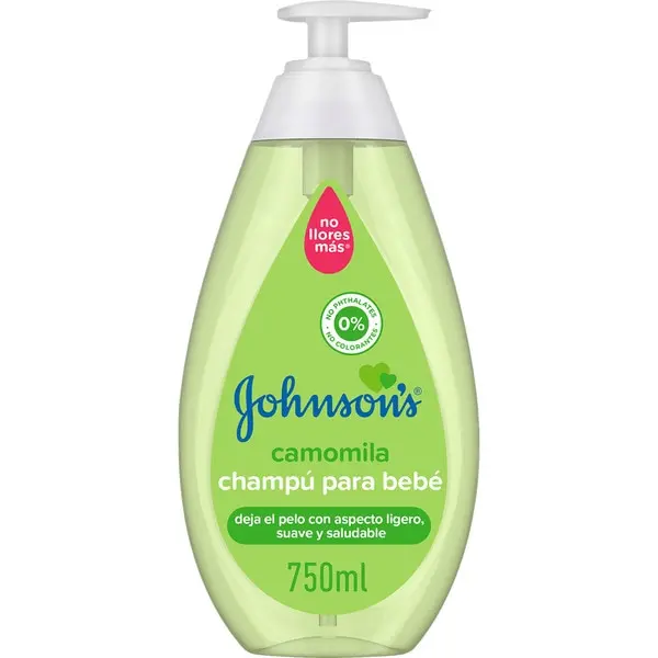 [BCN005263] JOHNSON S CHAMPÚ 750 ML. CAMOMILA CON DOSIFICADOR.