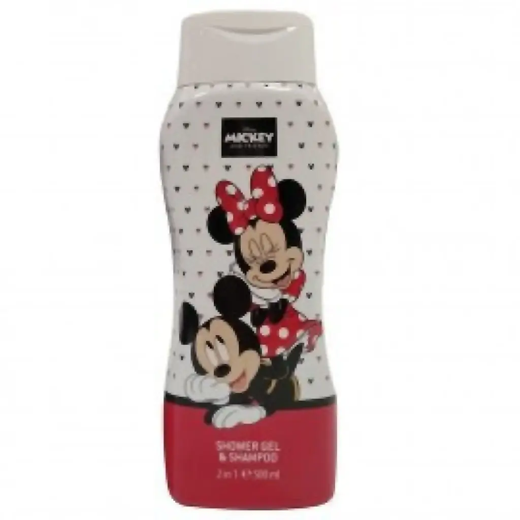 [BCN010389] MICKEY MINNIE GEL DE DUCHA Y CHAMPÚ 500 ML.