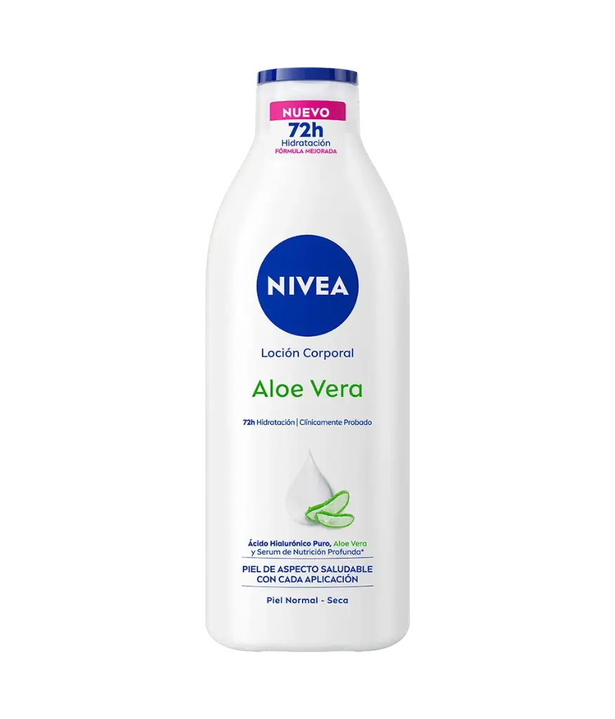 [BCN010800] NIVEA BODY MILK 400 ML. ALOE VERA PIEL NORMAL-SECA.
