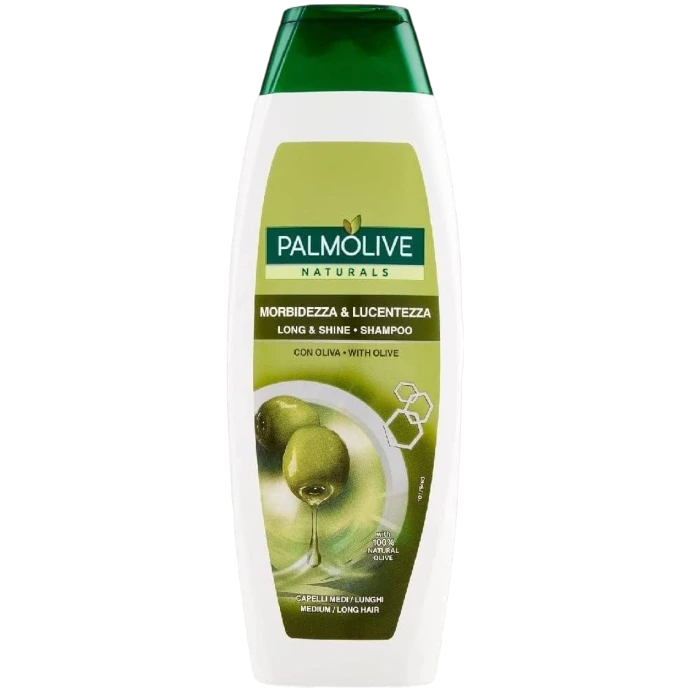 [BCN009553] PALMOLIVE CHAMPÚ 350 ML. LARGO Y BRILLANTE ACEITE DE OLIVA
