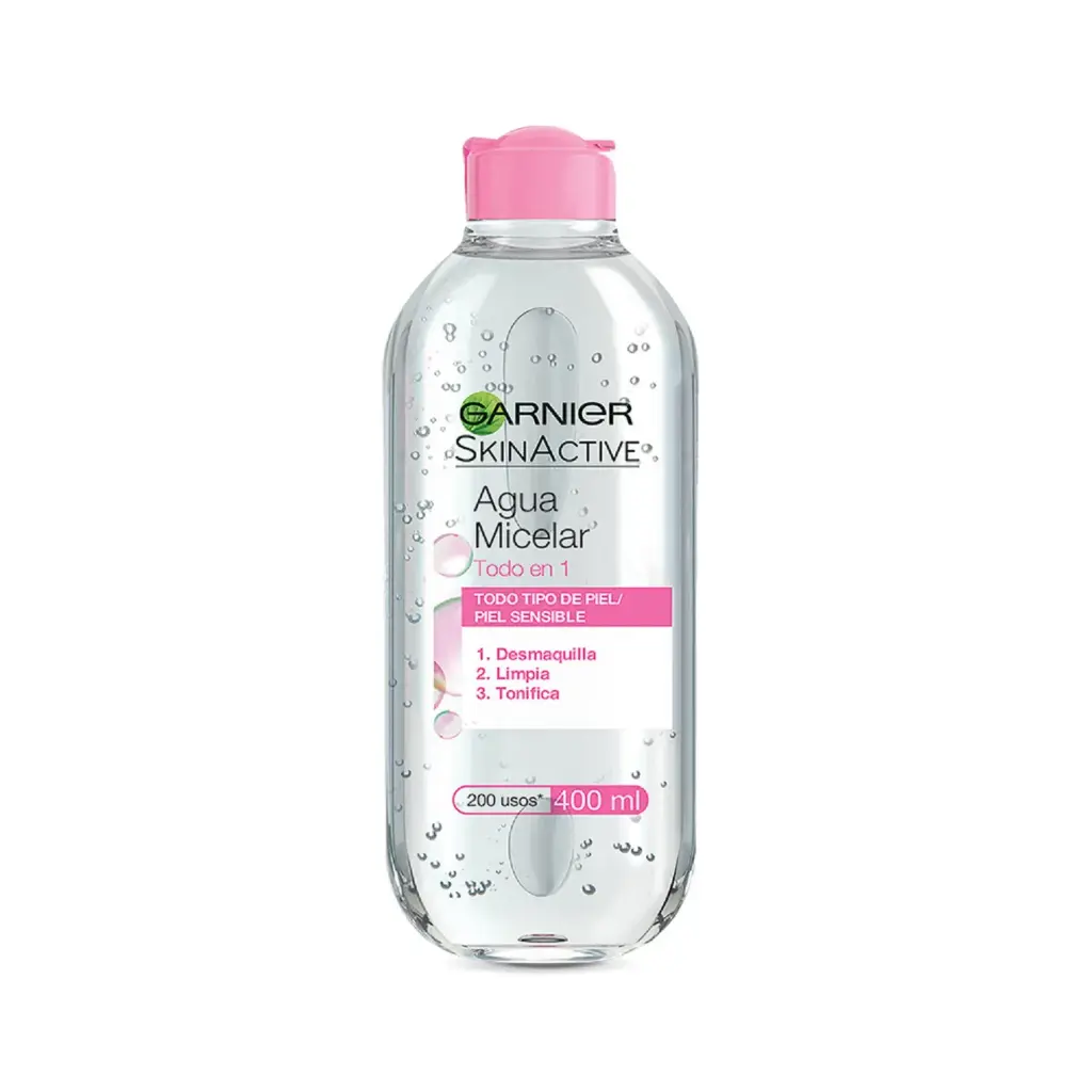 Garnier agua micelar 400 ml. Todo en uno piel sensible