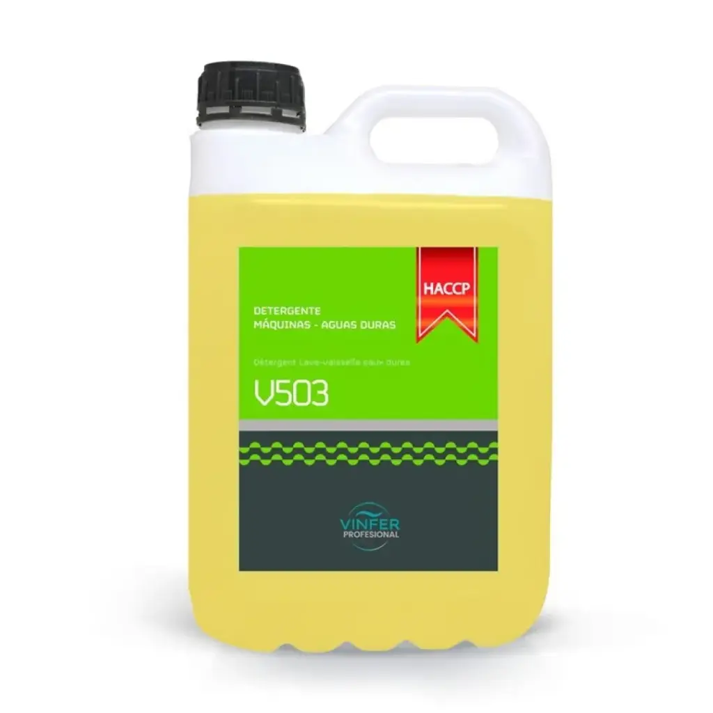 [L301G05004] DETERGENTE AUTO AGUAS DURAS V503 5L VINFER PROF