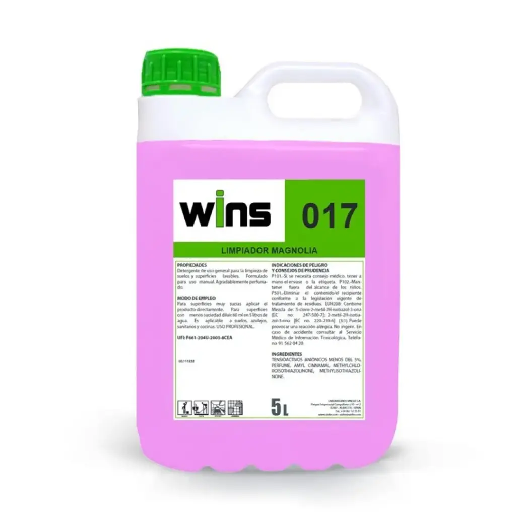 [L361G05034] LIMPIADOR MAGNOLIA 017 5L WINS   