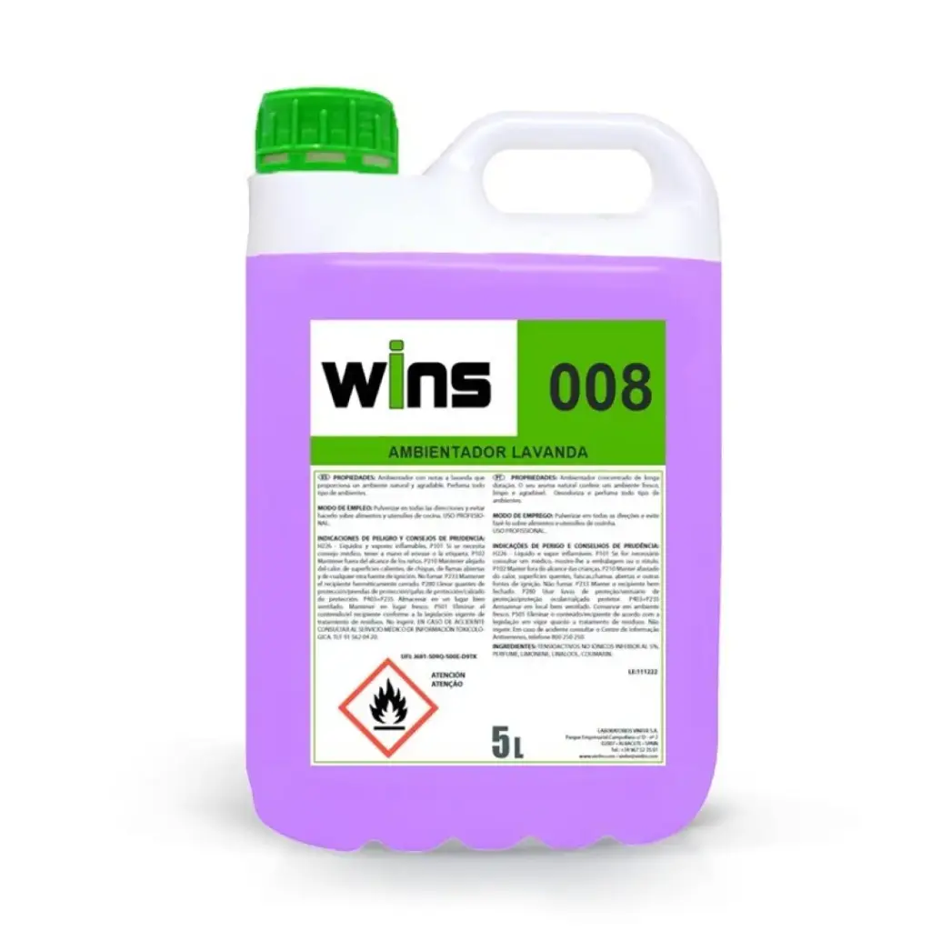 [A301005009] AMBIENTADOR LAVANDA 008 5L WINS 
